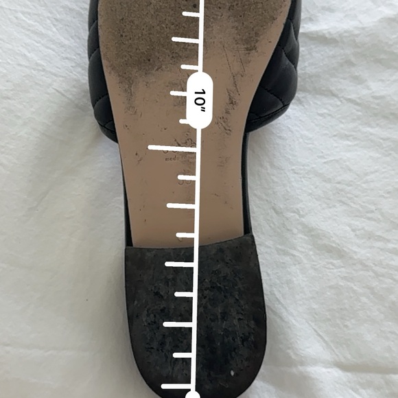 Gucci Double G Black and Gold Mules - Picture 10 of 10